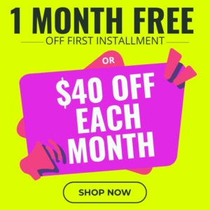 1 month free!